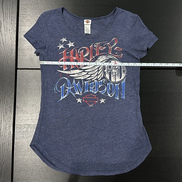 Harley-Davidson Women’s Patriotic T-Shirt from Orange County, CA - M - Picture 7 of 7